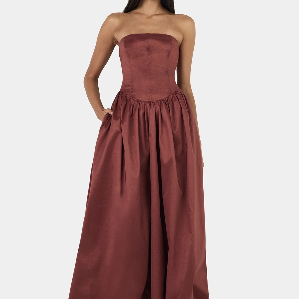 Hansen & Gretel Audrey Gown- Burnt Orange